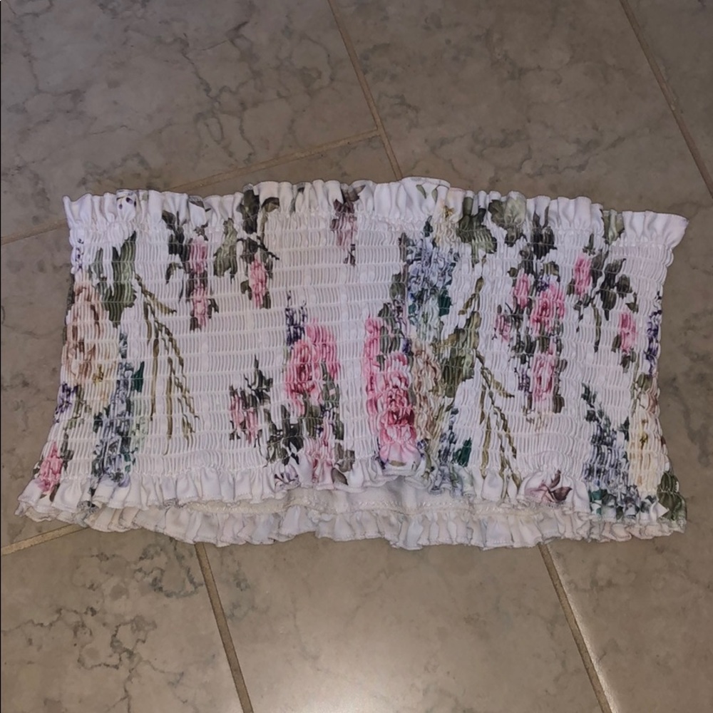 Zaful Floral Bikini top